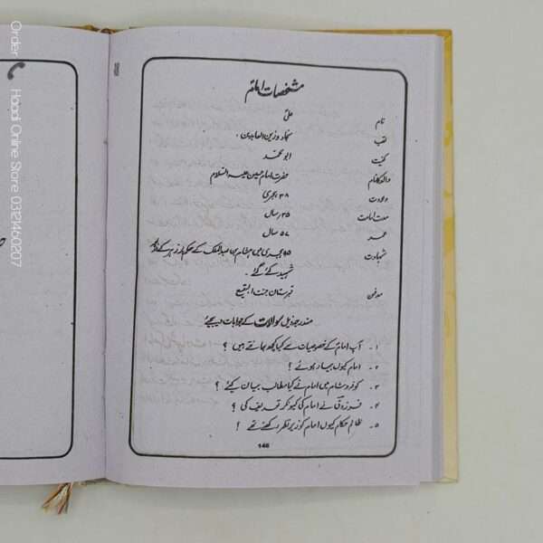 Masoomin as Ka Taruf | معصومین علیہ السلام کا تعارف